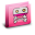 Folder Casette Pink Icon 32x32 png